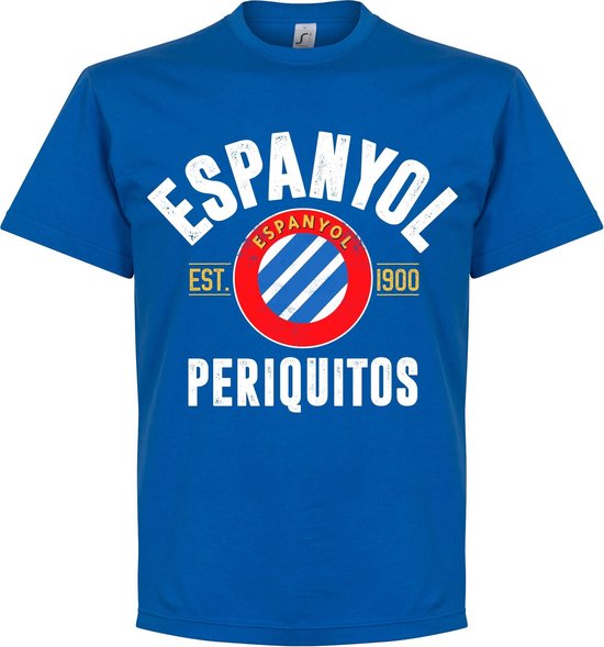 Espanyol Established T-Shirt - Blauw - L