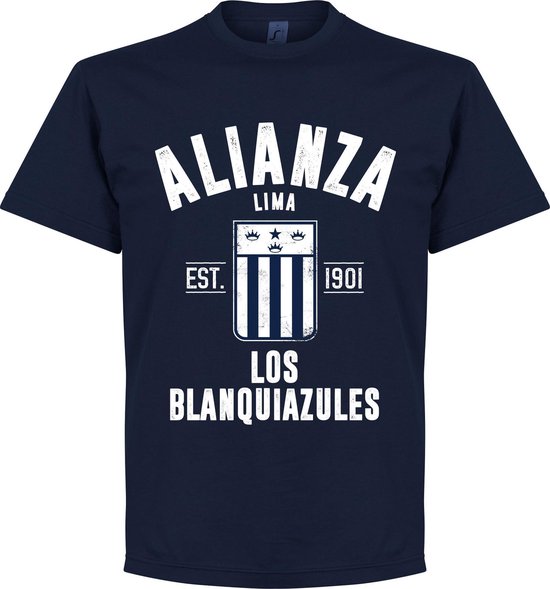 Alianza Lima Established T-Shirt - Navy - XXXL