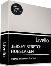 Livello Hoeslaken Jersey Light Grey 90x200