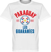 Paraguay Established T-Shirt - Wit - XXXL