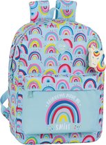 GLOWLAB Rainbow Rugzak - 43 x 32 x 14 cm - Blauw