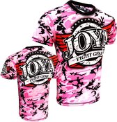 Joya T-Shirt Camo Pink - Roze - 152