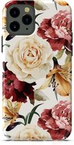 Apple iPhone 11 Pro Bloemen Design Back Cover Hoesje - Multi kleur