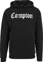 Heren hoodie Compton Hoody zwart