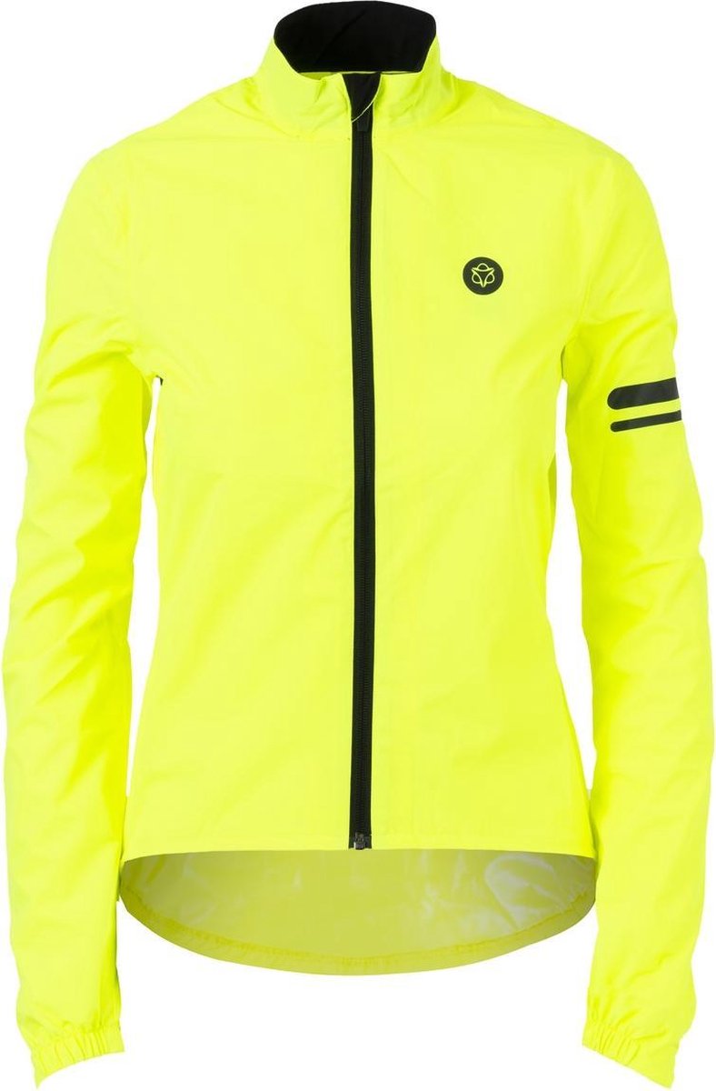 AGU Fiets Regenjack Essential Dames - Geel - M