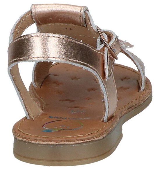 Rose Golden Sandalen Shoo Pom Happy Fringe Meisjes 25 | bol.com