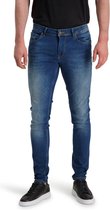 Purewhite - Jone 145 Skinny Heren Skinny Fit Jeans - Blauw - Maat 28