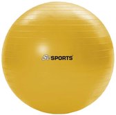 ScSPORTS® Fitnessbal 65 cm - Zitbal -  Incl. handpomp en reserveventiel - Geel