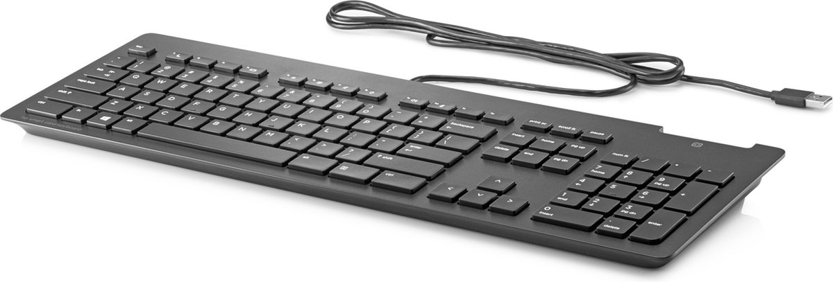 HP USB keyboard, UK USB QWERTY Brits Engels Zwart Z9H48AA#ACB
