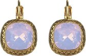 CAMPS & CAMPS - oorbellen - lichtroze opaal