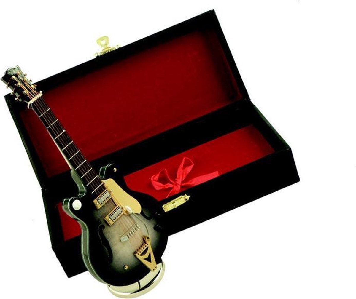 Music Gifts - Miniatuurinstrument Country Classic elektrische gitaar