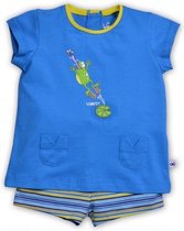 Woody  Meisjes Pyjama Blauw Blauw 3m