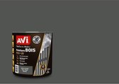 AVI houtverf - gesatineerd staalgrijs - 0,5 l