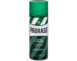 Proraso Scheerschuim Groen 400 ml.
