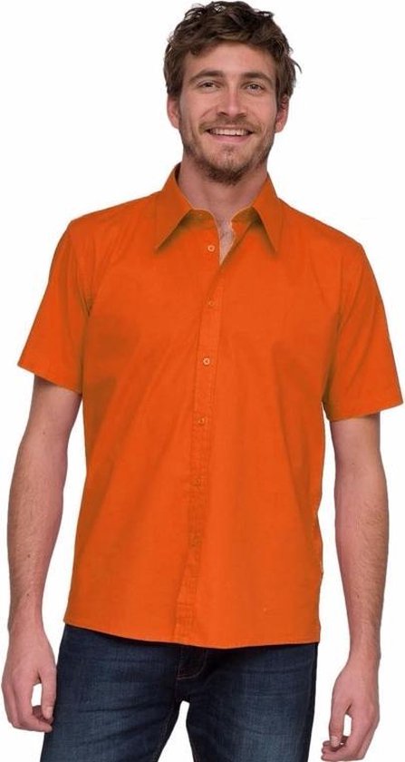 Oranje Lemon&Soda overhemd voor heren M | bol