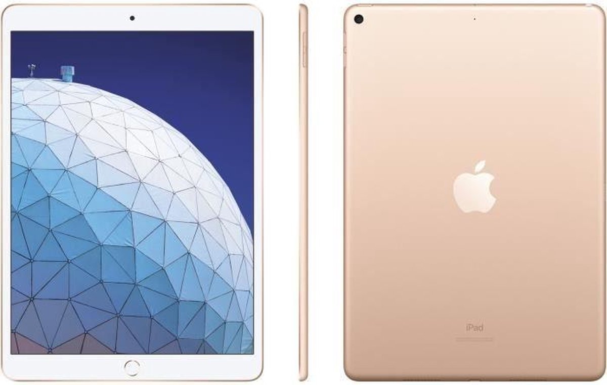 Apple iPad Air 2019 10.5 inch Retina scherm WiFi 64GB goud dun licht met A12 Bionic chip - Afbeelding 5