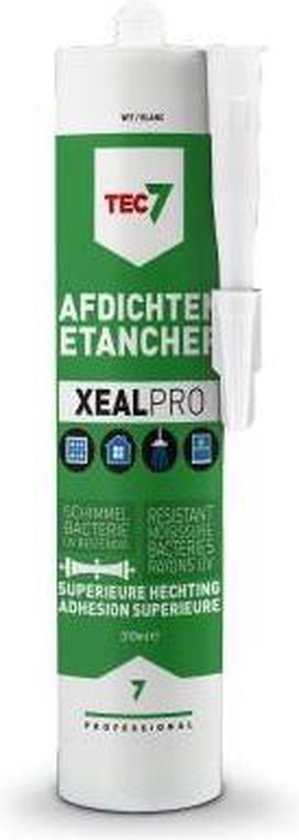 XealPro - Afdichtings- en afwerkingskit - Tec7 - 310 ml koker RAL 8011 - Hazelnootbruin