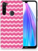 Xiaomi Redmi Note 8T TPU bumper Waves Pink