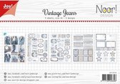 Joy!Crafts Knipvellen A4 Noor Vintage jeans