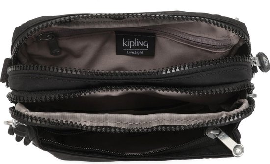 kipling Sac à épaule bandoulière Sac banane Basic Abanu Multi Convertible Crossbody Black Noir