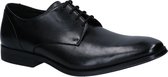 Clarks Gilman Plain Zwarte Geklede Veterschoenen Heren 42