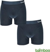 Bamboo Boxershort - Heren - Navy - 2 pack - Maat L