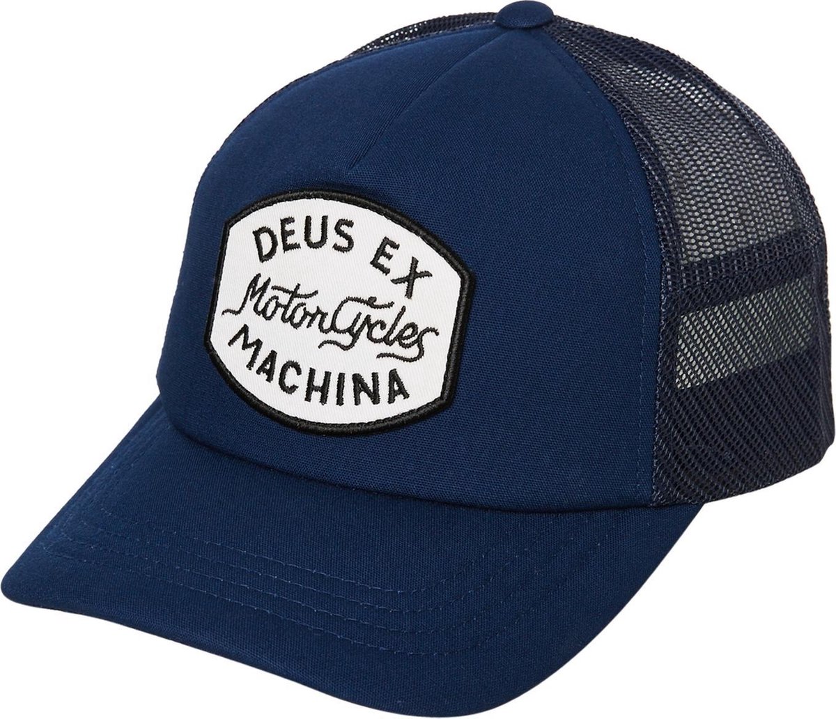 DEUS Vrod Trucker cap - Navy - Deus Ex Machina