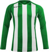 Acerbis Sports JOHAN STRIPED L/SL JERSEY GREEN/WHITE S