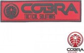 COBRA Tactical Solutions Promo PVC patch embleem 9,5 x 2,5 cm met velcro
