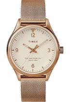 Timex Waterbury TW2T36200 Horloge - Staal - Rosékleurig - Ø 33 mm