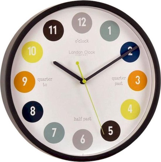 Kinder-Wandklok London Clock - | bol.com