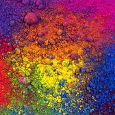 Peinture - Pierres colorées, multicolores