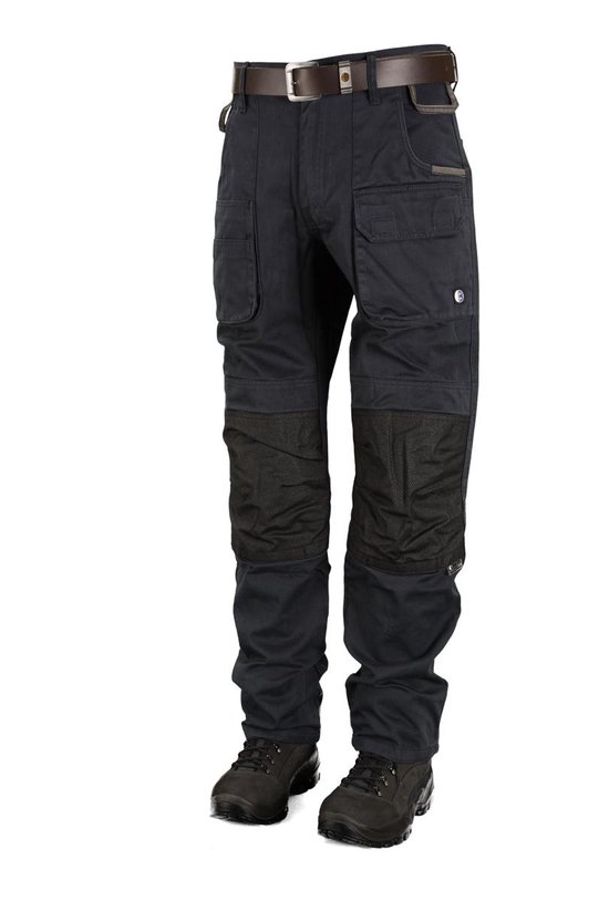 Dames Softshell-broek waterafstotend voorgevormde knieën fleece voering