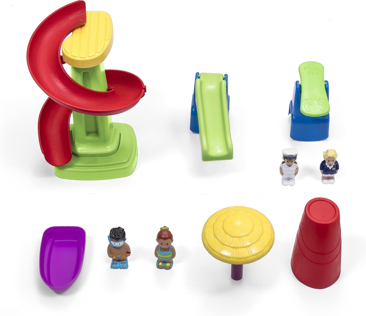 Step2 Fiesta Cruise Boot Watertafel - Met Deksel en 10 accessoires - Waterspeelgoed voor kind - Activiteitentafel met water voor de tuin / buiten — afbeelding 12