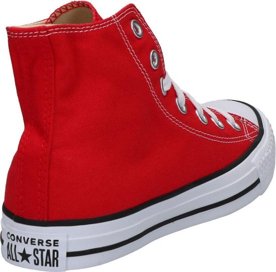 Converse - Chuck Taylor All Star HI - Rode Schoenen - 41 - Rood | bol.com