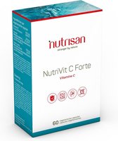 Nutrisan NutriVit C Forte Vegetarische Capsules Vitamine C 60Capsules