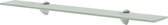 Zwevend schap 70x20 cm 8 mm glas