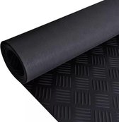 Rubberen anti-slip vloermat 5x1m traanplaat