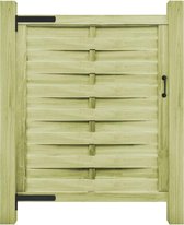 Poort 100x125 cm FSC geïmpregneerd grenenhout groen