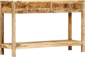 Wandtafel 120x35x75 cm massief mangohout