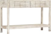 Wandtafel 120x35x75 cm massief mangohout