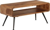 Salontafel 95x40x45 cm massief sheeshamhout