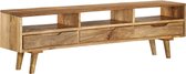 Tv-meubel 140x30x41 cm massief mangohout