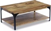 Salontafel mangohout 100x60x38 cm