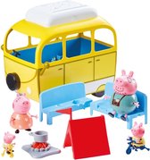 Peppa Pig - De Camping-car met tent en 4 speelfiguren