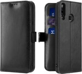 Hoesje geschikt voor Samsung Galaxy A20s - dux ducis kado wallet case - zwart