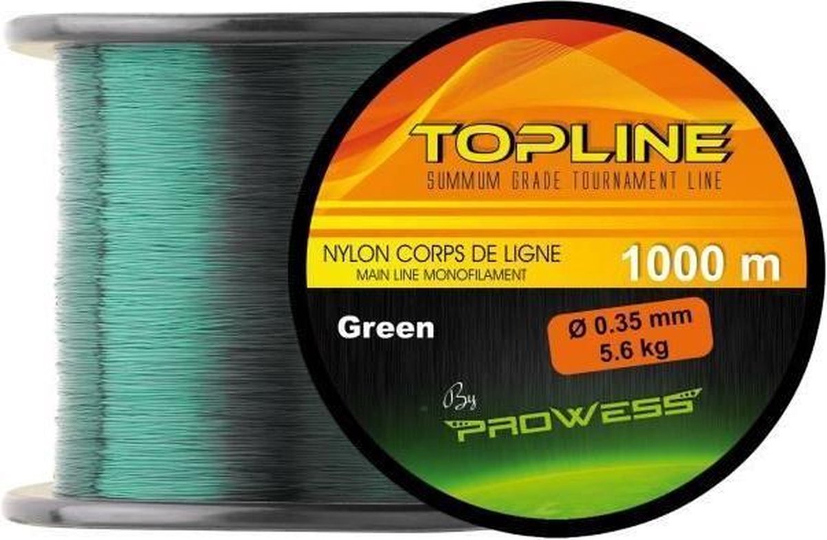 Prowess Topline Monofilament 1000 M Groen 0.350 mm
