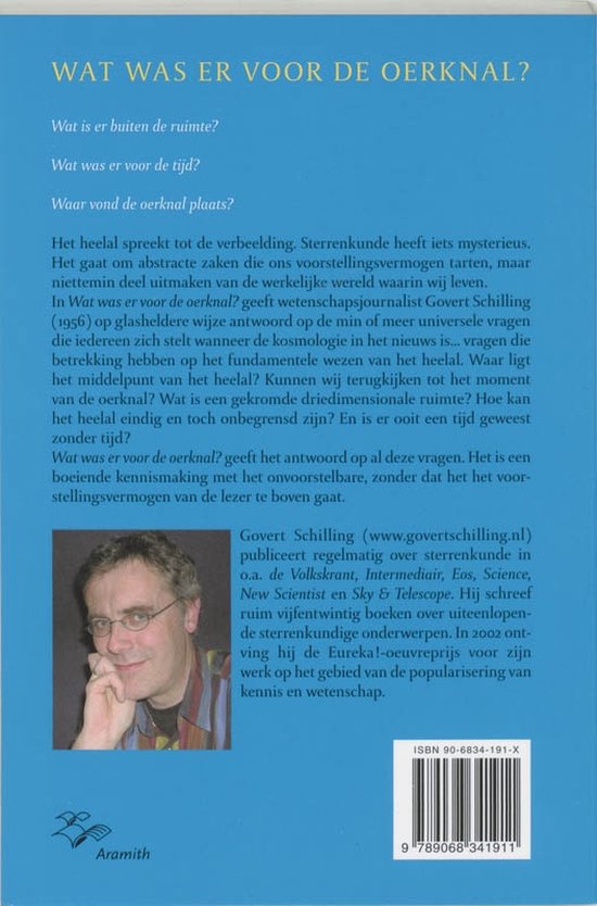 Wat Was Er Voor De Oerknal, G. Schilling 9789068341911 Boeken bol
