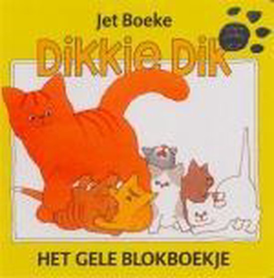 Dikkie Dik Blokboekje Geel En Cd - cover