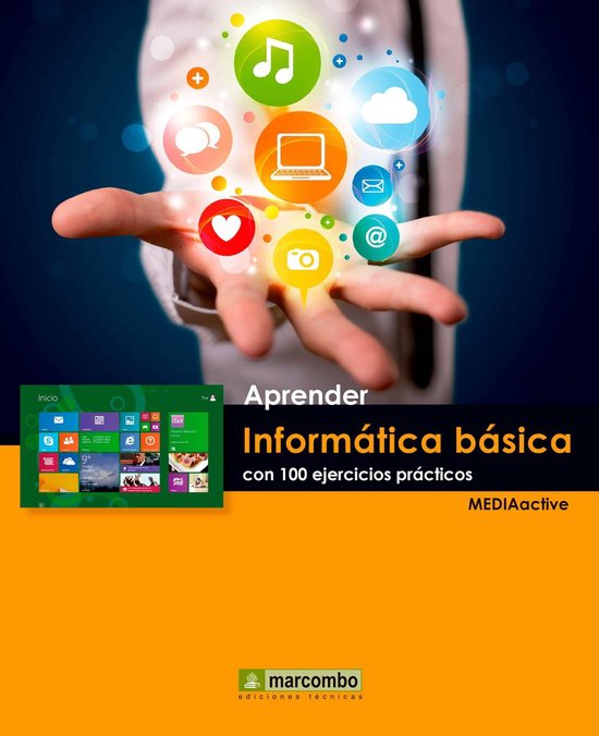 Apreder informática báscia con 100 ejercicios - cover